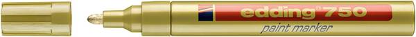 Edding 750 paint marker 4-750053 Paint marker Gold 2 mm, 4 mm