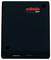 'Black square device with the red 'Märklin Digital' logo in the top right corner. It has connections at the bottom and two round indentations.'