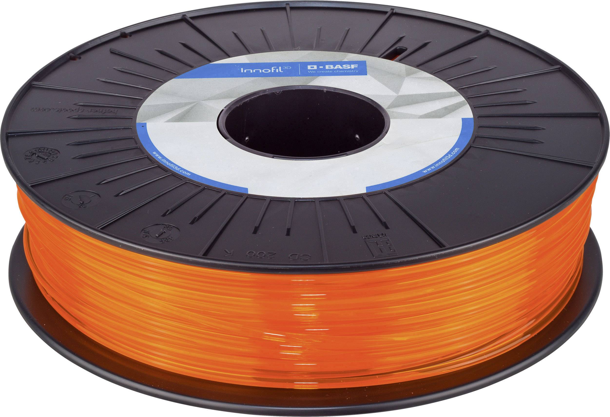 BASF Ultrafuse PLA-0010B075 PLA ORANGE TRANSLUCENT Filament PLA 2.85 mm 750 g Orange (translucent) 1 pc(s)
