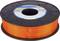 Black spool with orange 3D printer filament. Label shows 'Innofil3D' and 'BASF'.