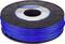 Blue 3D printer filament on a spool, suitable for use in 3D printers.