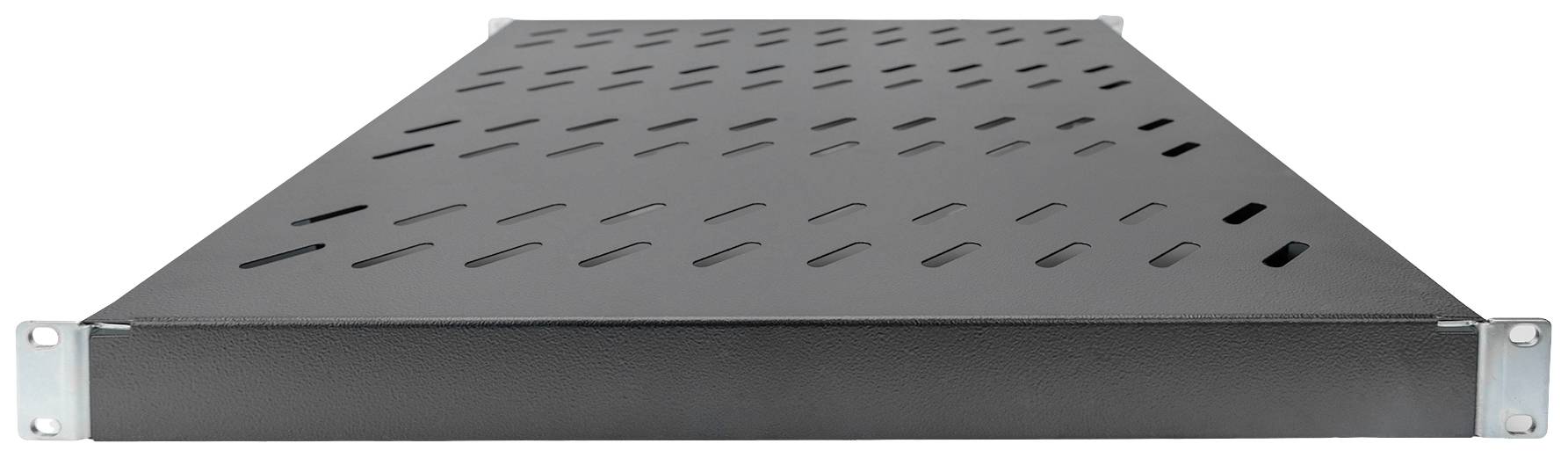 Digitus DN-97647 19 inch Server rack cabinet shelf 1 U Rail set Suitable for (cabinet depths): 800 mm Black (RAL 9005)