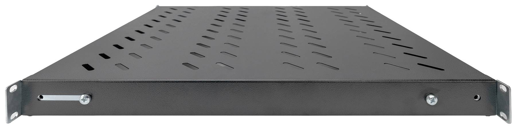 Digitus DN-97647 19 inch Server rack cabinet shelf 1 U Rail set Suitable for (cabinet depths): 800 mm Black (RAL 9005)