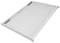 Metal drawer with perforated base, suitable for mounting rails in technical or industrial applications.