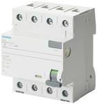 GROUND fault circuit breaker, 4-pole, type A, in 25 A, 30 mA, UN AC 400V