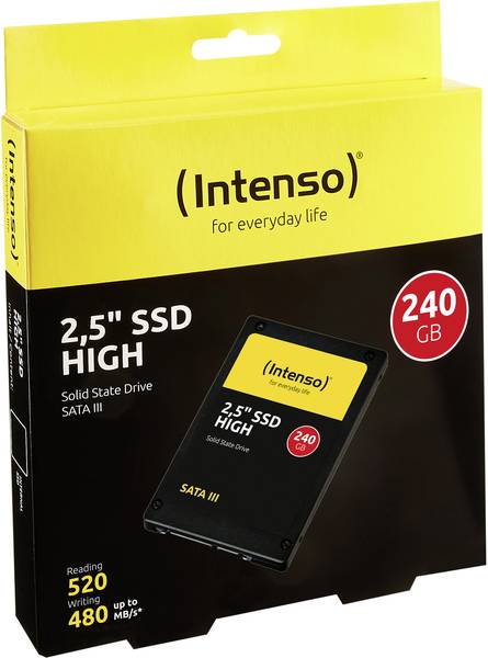 Intenso SSD Yüksek Performanslı 240 GB SATA-III