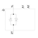 Solid STATE RELAY 3RF2, 1-PHASE, B=22,5mm, 50A 48-600V/110-230V AC