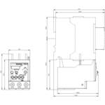 Overload relay 47-57 A for motor protection, Class 10, contactor mounting