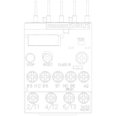 Siemens O/L relay 690 V AC 1 maker, 1 breaker 1 pc(s) 3RU2116-1HB0-5