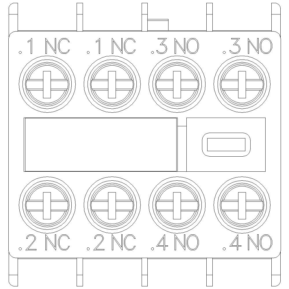 Siemens 3RH2911-1HA22 Auxiliary switch module 10 A 1 pc(s)