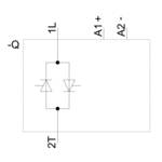 SSR 3RF2, 1-phase, B=45mm, 70A 48-600V/24V DC