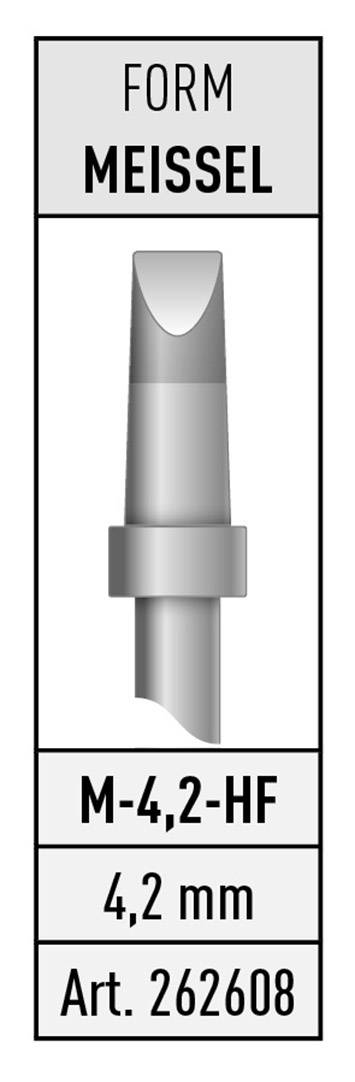 Stannol M-4,2-HF Soldering tip Chisel-shaped Content 1 pc(s)