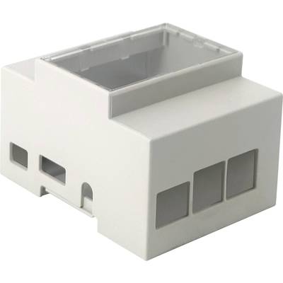 Joy-it rb-case+07 SBC housing Compatible with (development kits): Raspberry Pi DIN rail mounted Grey