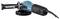 A blue and black electric angle grinder with a side handle, labeled 'Makita,' shown on a white background.