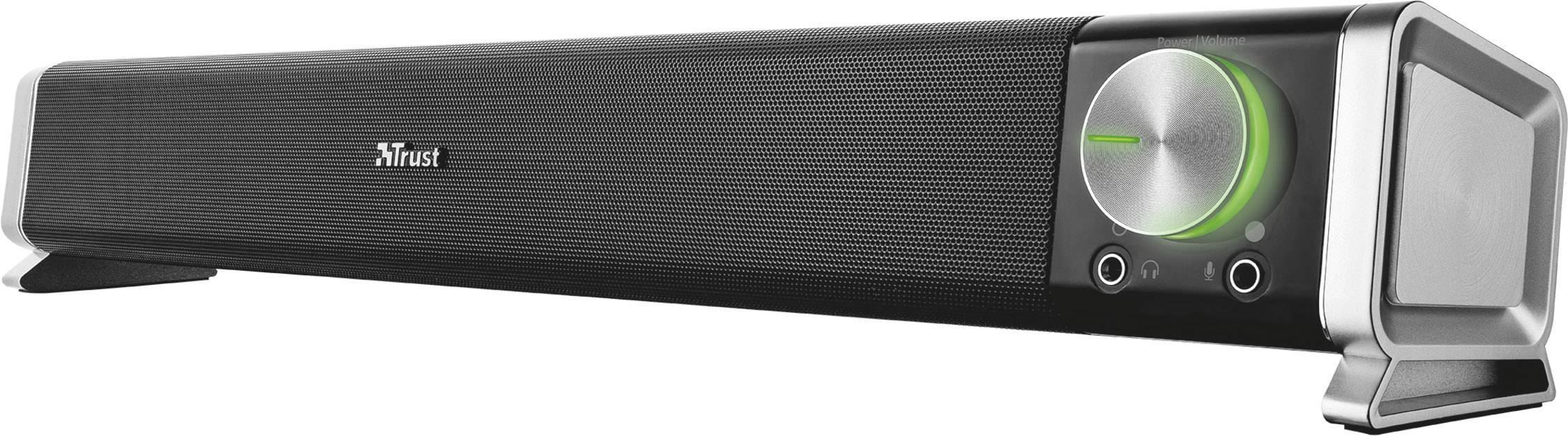 Trust Asto 2.0 PC speaker Corded 12 W Black, Silver
