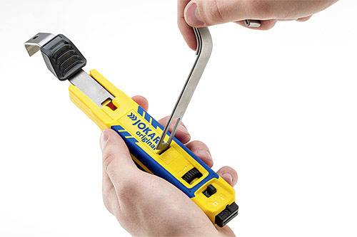 Jokari 70000 System 4-70 Cable stripper Suitable for Round cable, Wet room cables 8 up to 35 mm-5