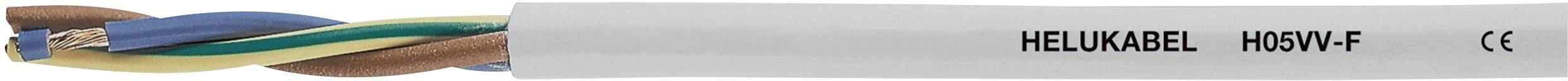 Helukabel 29469WS Flexible cable H05VV-F 3 x 1.5 mm² White Sold per metre