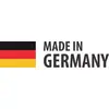 German flag colors beside the text 'MADE IN GERMANY' in bold black letters.