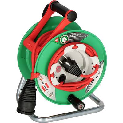 Image of Brennenstuhl 1148370 Cable reel 25.00 m Red PG plug