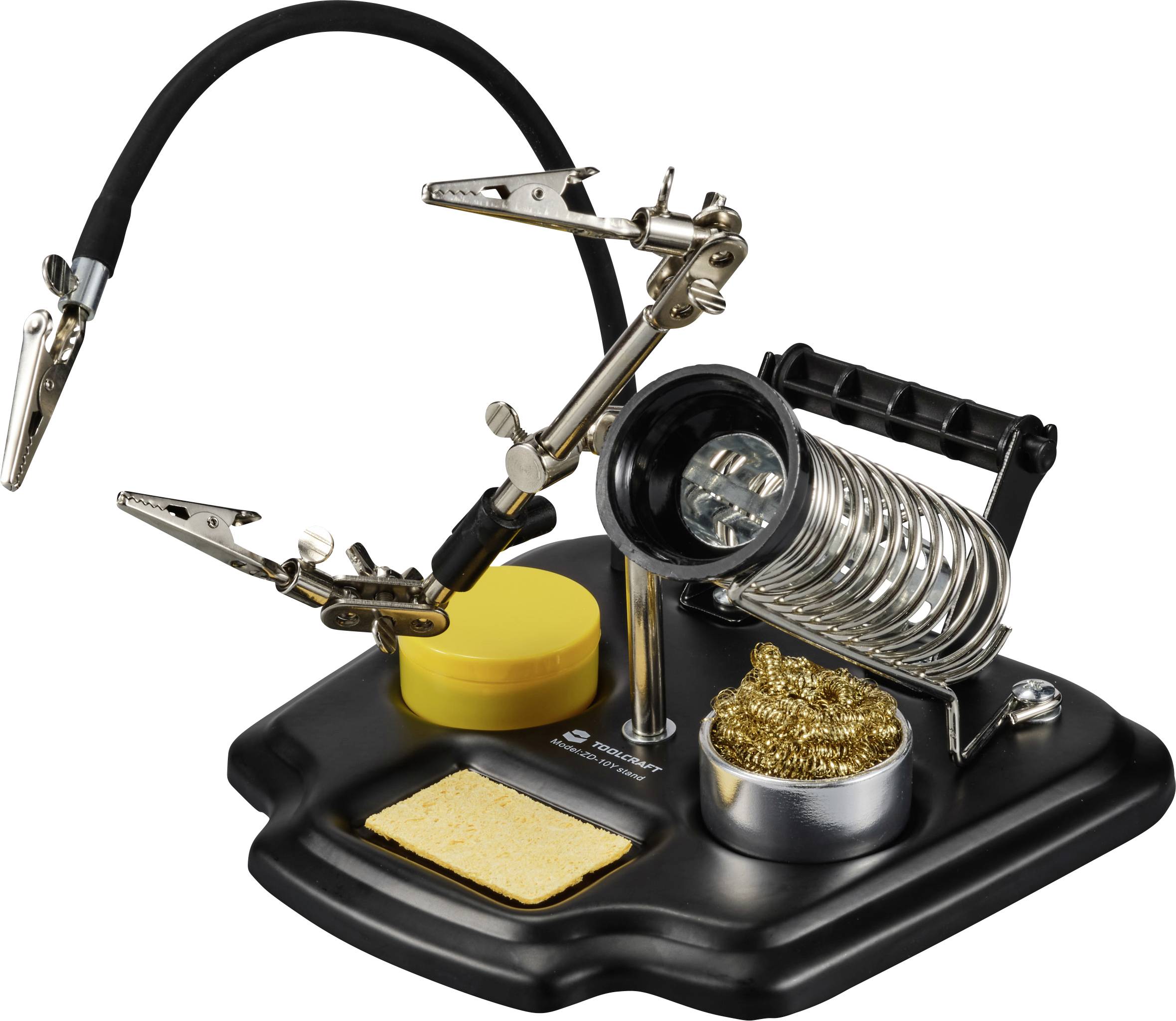 TOOLCRAFT ZD-10Y Third Hand (L x W x H) 135 x 172 x 190 mm