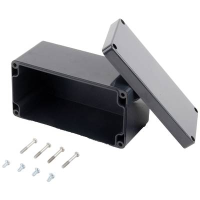 TRU COMPONENTS KST 231 03231000.H Industrial-grade casing 160 x 80 x 85 Acrylonitrile butadiene styrene Slate grey 1 pc(-1