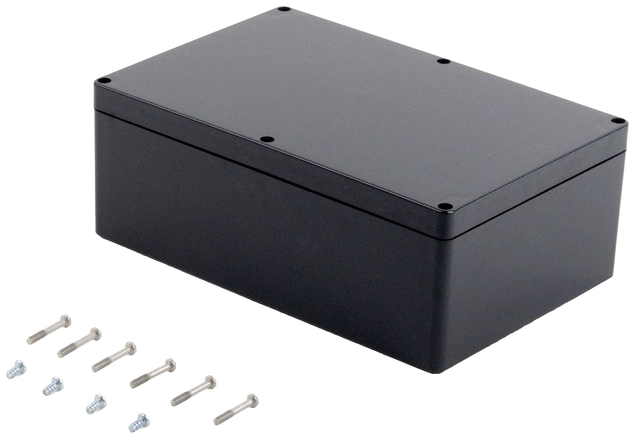 TRU COMPONENTS KST 2401 03240200.H Industrial-grade casing 240 x 160 x 90 Acrylonitrile butadiene styrene Slate grey 1 pc(s)