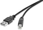 Renkforce USB 2.0 connection cable A/B 1 m