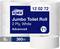 Tork Jumbo Toilet Roll pack, 2-ply white, 6 rolls of 360 m each, labeled 'Advanced' and 'T1'.<br>