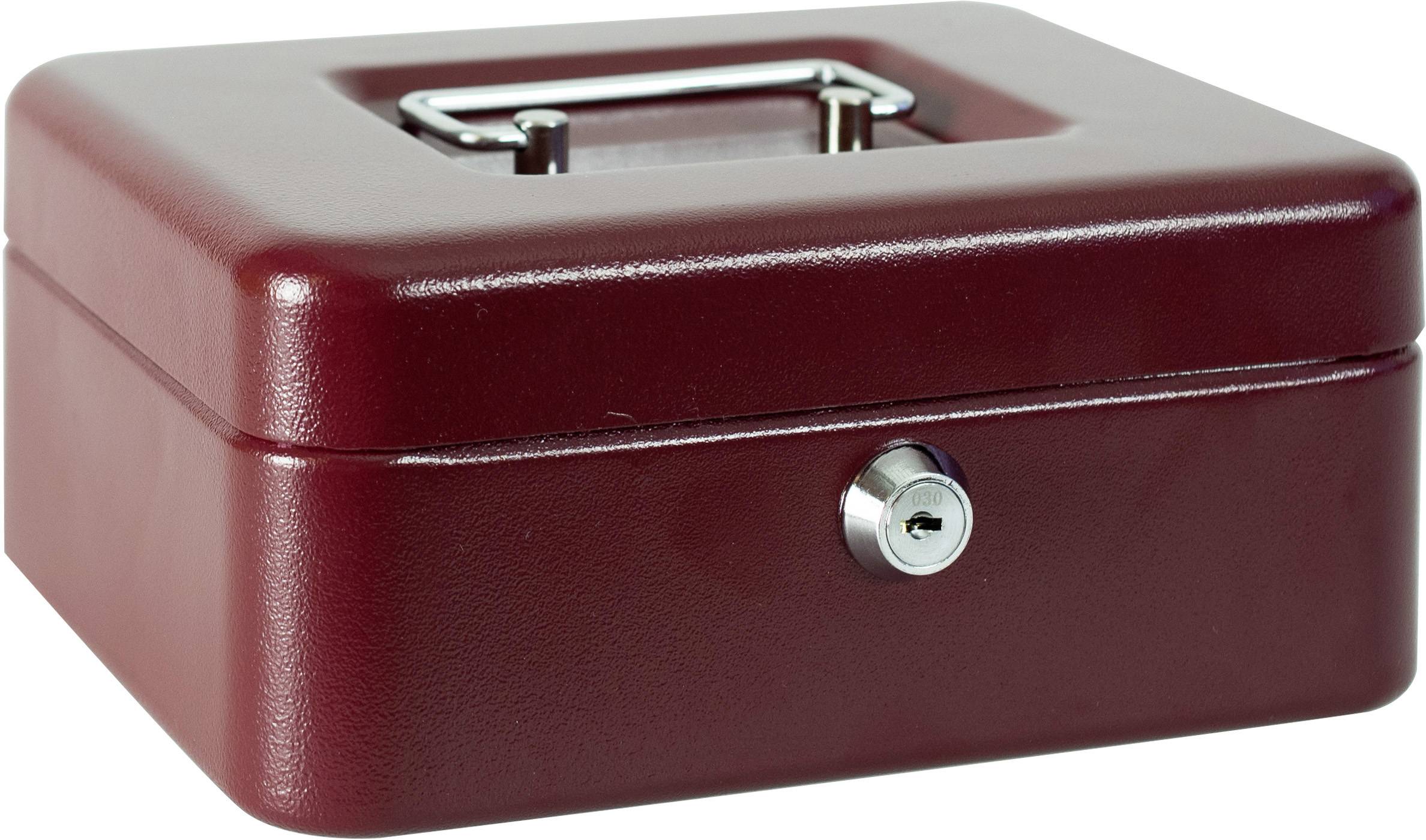 Burg Wächter Favor CB 3 35830 Cash box (W x H x D) 200 x 90 x 160 mm Red-1