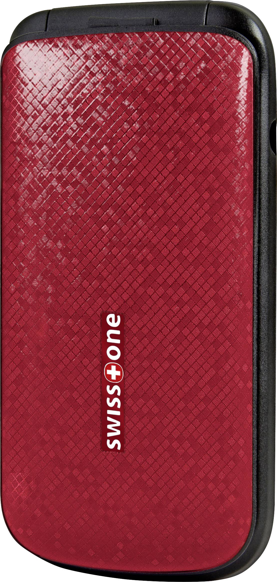 swisstone SC 330 Flip top mobile phone Red-2