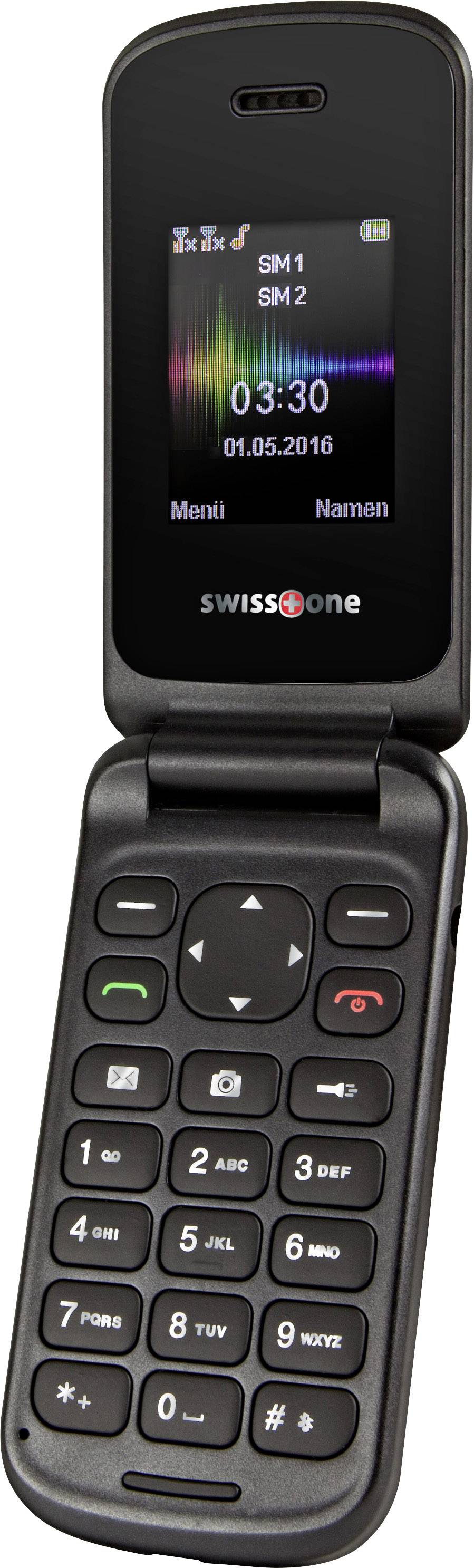 swisstone SC 330 Flip top mobile phone Red-4