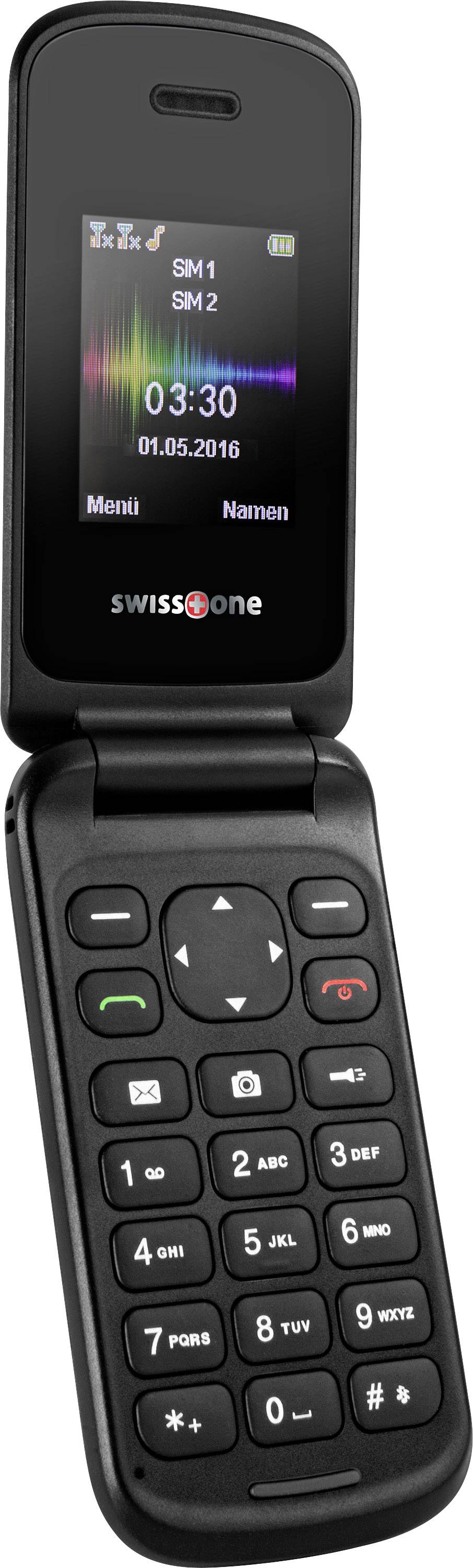 swisstone SC 330 Flip top mobile phone Red-7