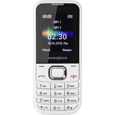 swisstone SC 230 Dual SIM mobile phone White