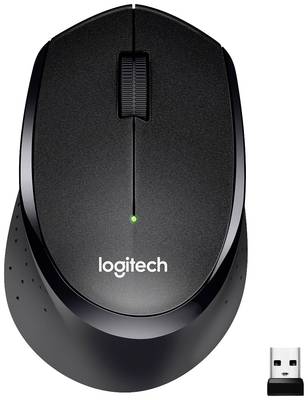 forsigtigt Fem pie Logitech M330 Silent Plus Mouse Radio Optical Black 3 Buttons 1000 dpi<br |  Conrad.com