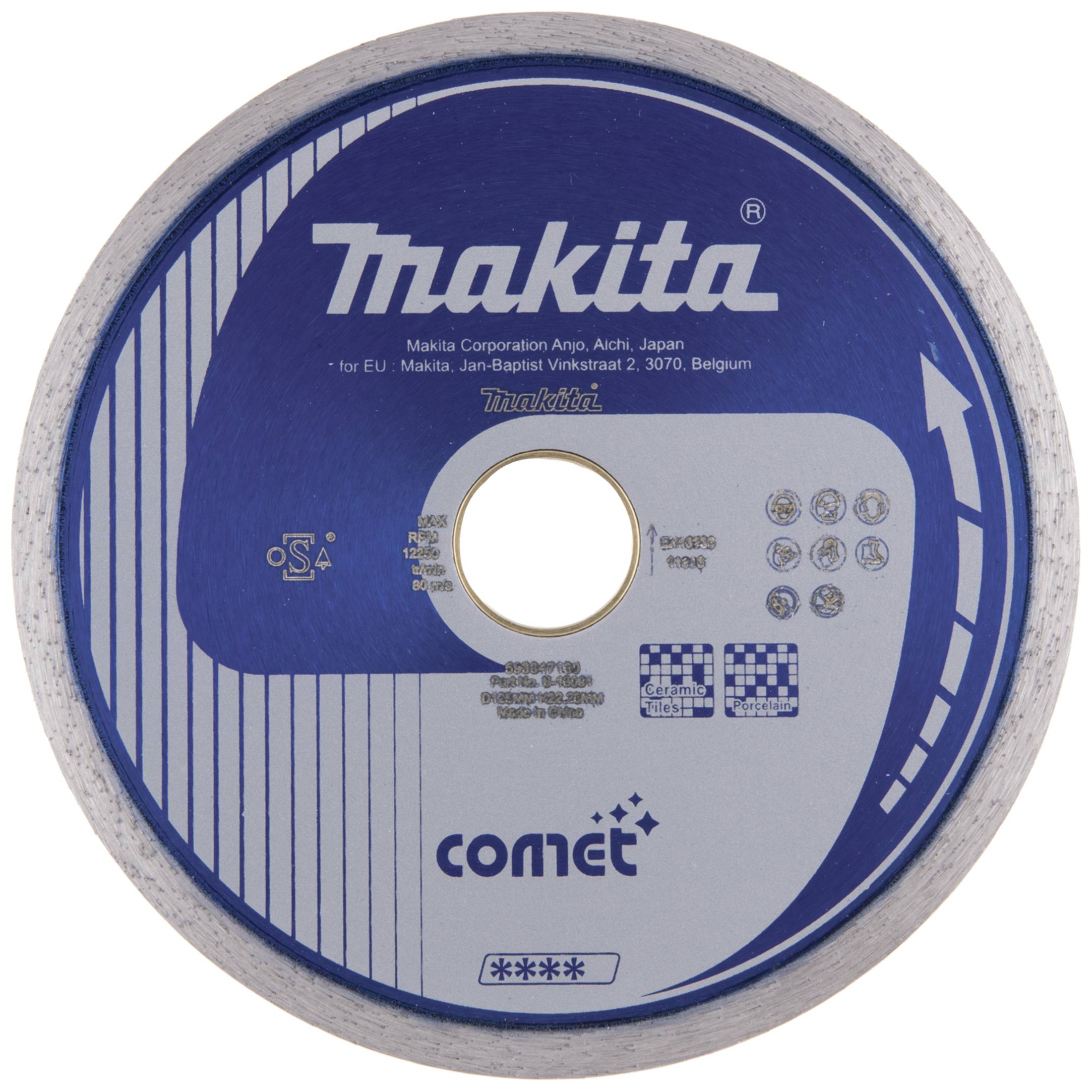 Makita B-13091 COMET Diamond cutting disc Diameter 125 mm 1 pc(s)