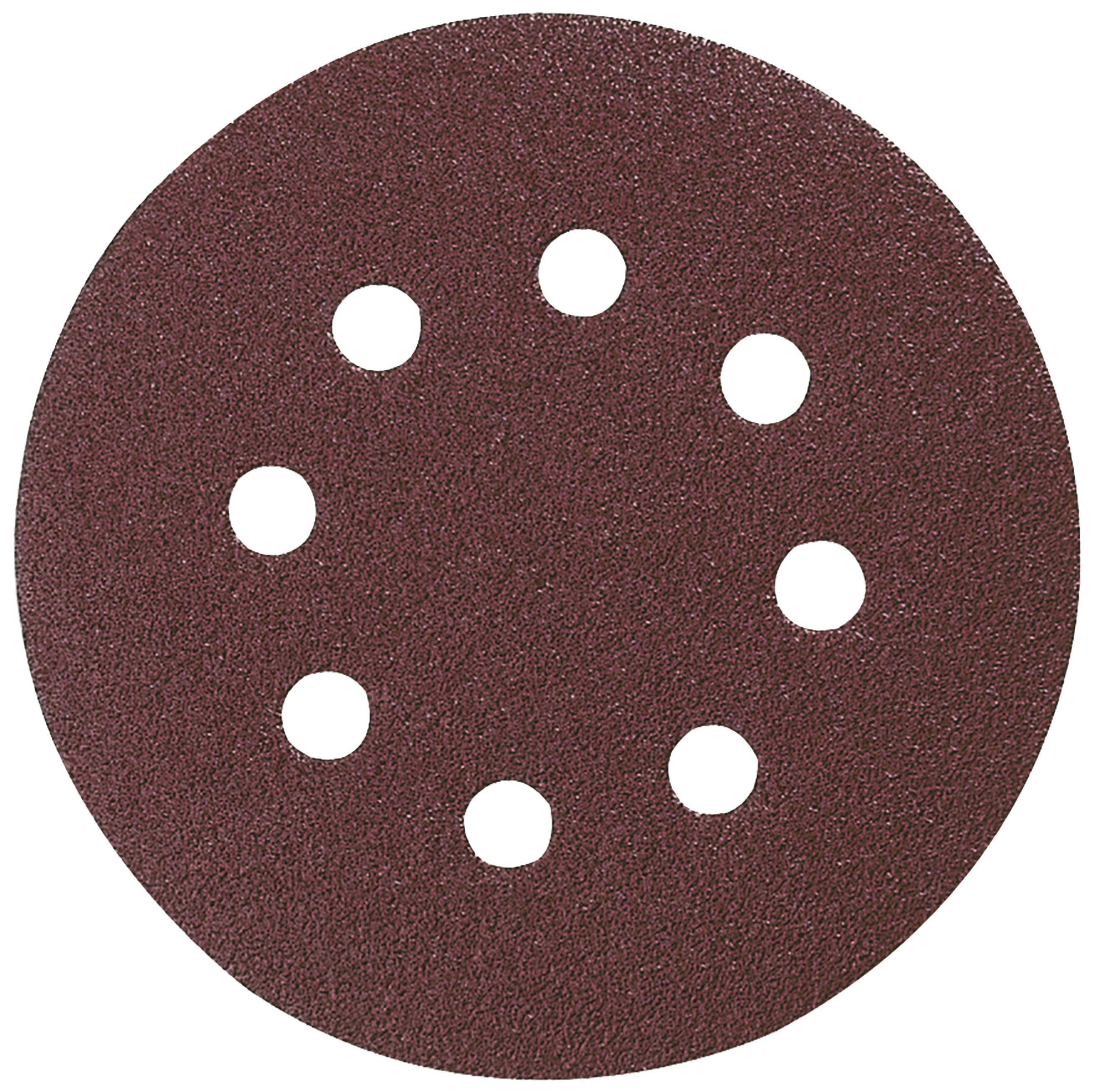Makita Schleifpapier P-43555 Sandpaper Hook-and-loop-backed Grit size 80 (Ø) 125 mm 10 pc(s)