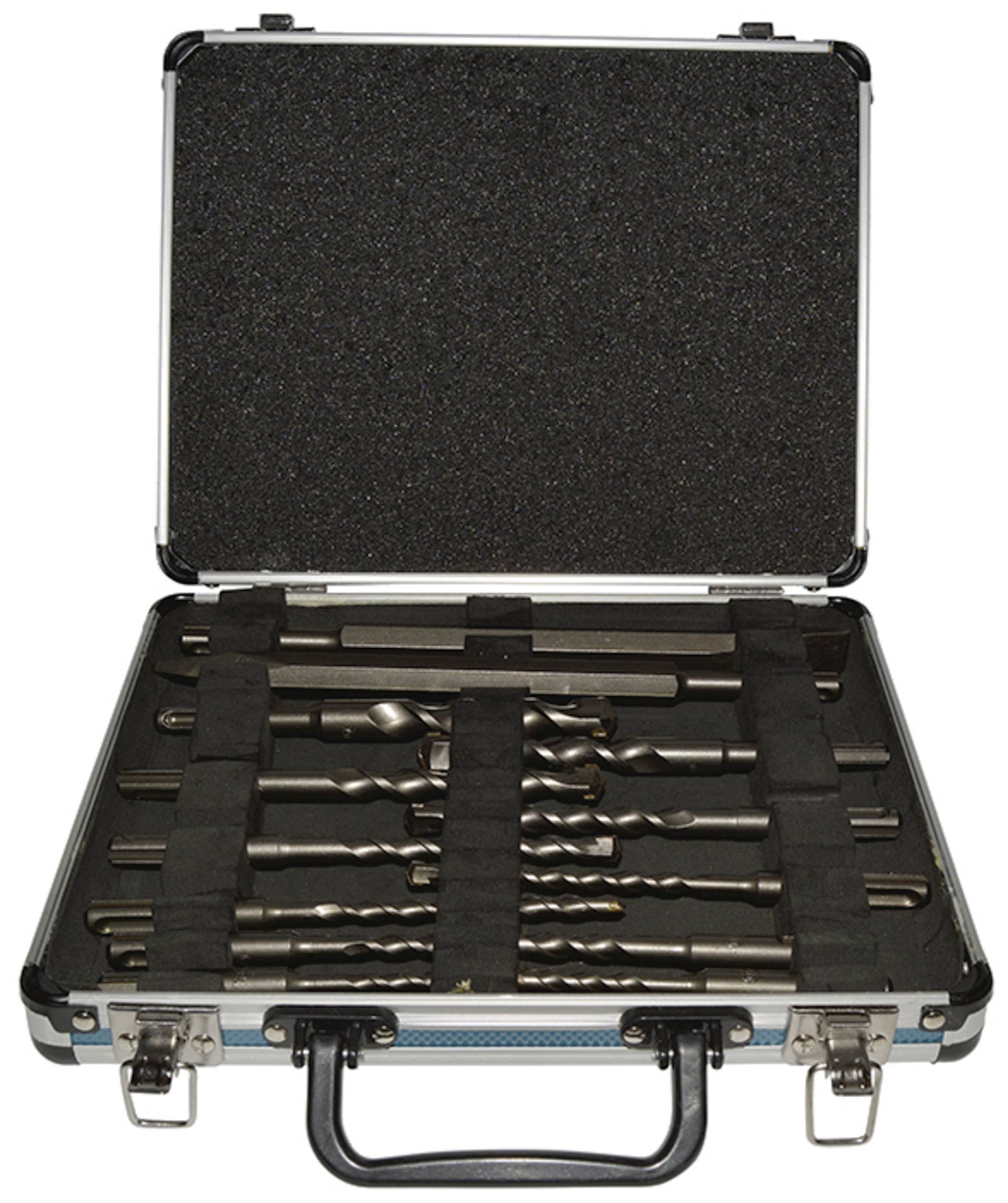 Makita D-42400 Hammer drill bit set 13-piece 5 mm, 6 mm, 6 mm, 7 mm, 7 mm, 8 mm, 8 mm, 10 mm, 12 mm, 14 mm, 16 mm SDS-Plus 1 Set