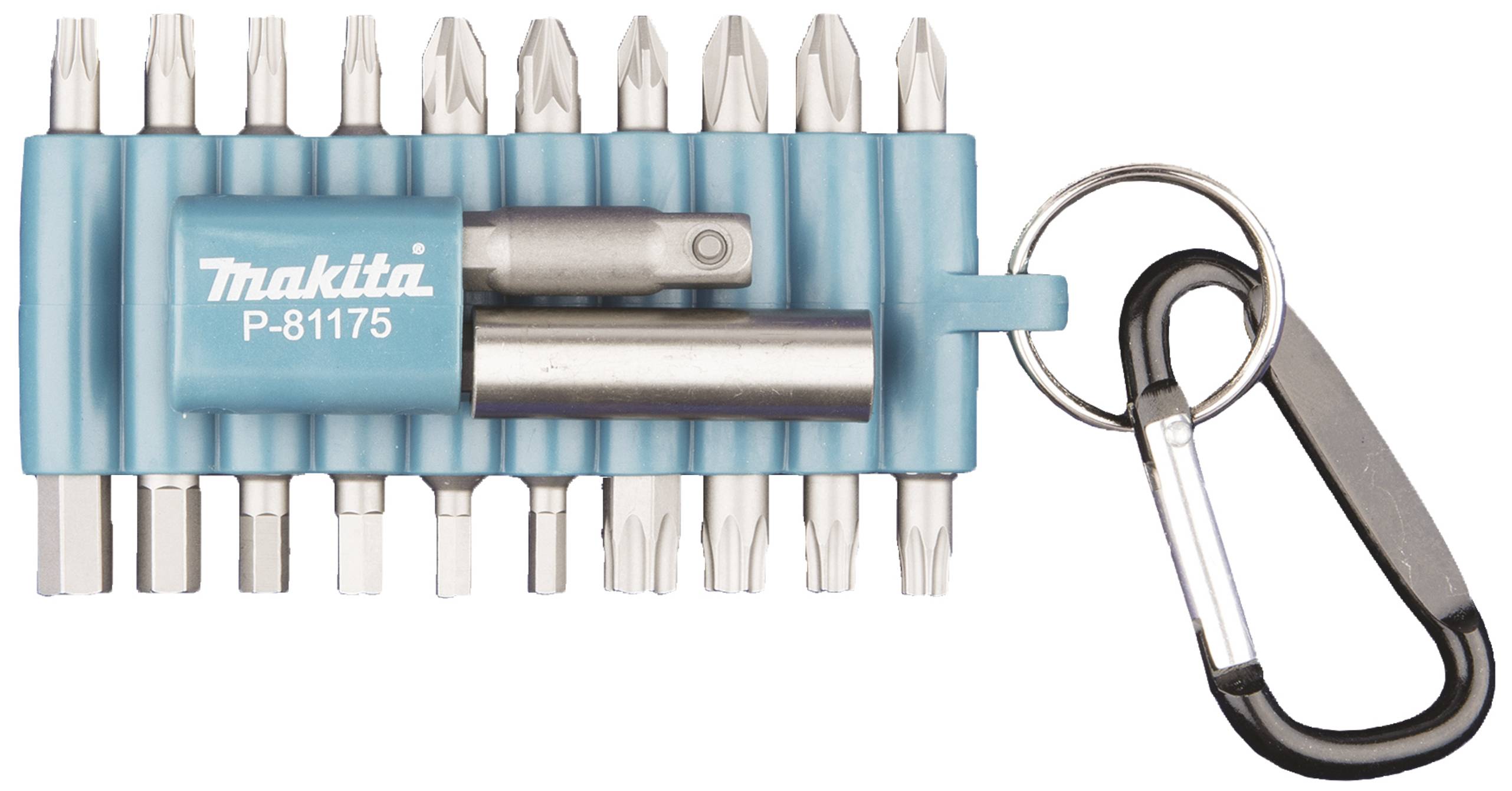 Makita P-81175 Bit set 22-piece Star, Pozidriv, Phillips, Allen