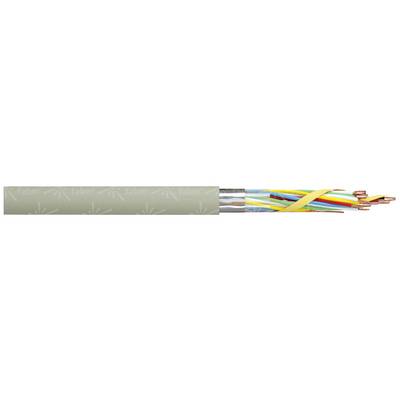 Faber Kabel 100013 Phone cord J-Y(ST)Y 8 x 2 x 0.6 mm Grey Sold per metre-0
