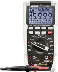 VOLTCRAFT VC-460 E Handheld multimeter  Digital Water-jet proof (IP65) CAT III 1000 V, CAT IV 600 V Display (counts): 6000