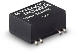 TracoPower  TMR 1-2412SM  DC/DC converter (SMD)  24 V DC  12 V DC  83 mA  1 W  No. of outputs: 1 x  Content 1 pc(s)