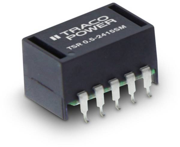 TracoPower TSR 0.5-24120SM DC/DC converter (SMD) 24 V DC 12 V DC 500 mA No. of outputs: 1 x Content 1 pc(s)