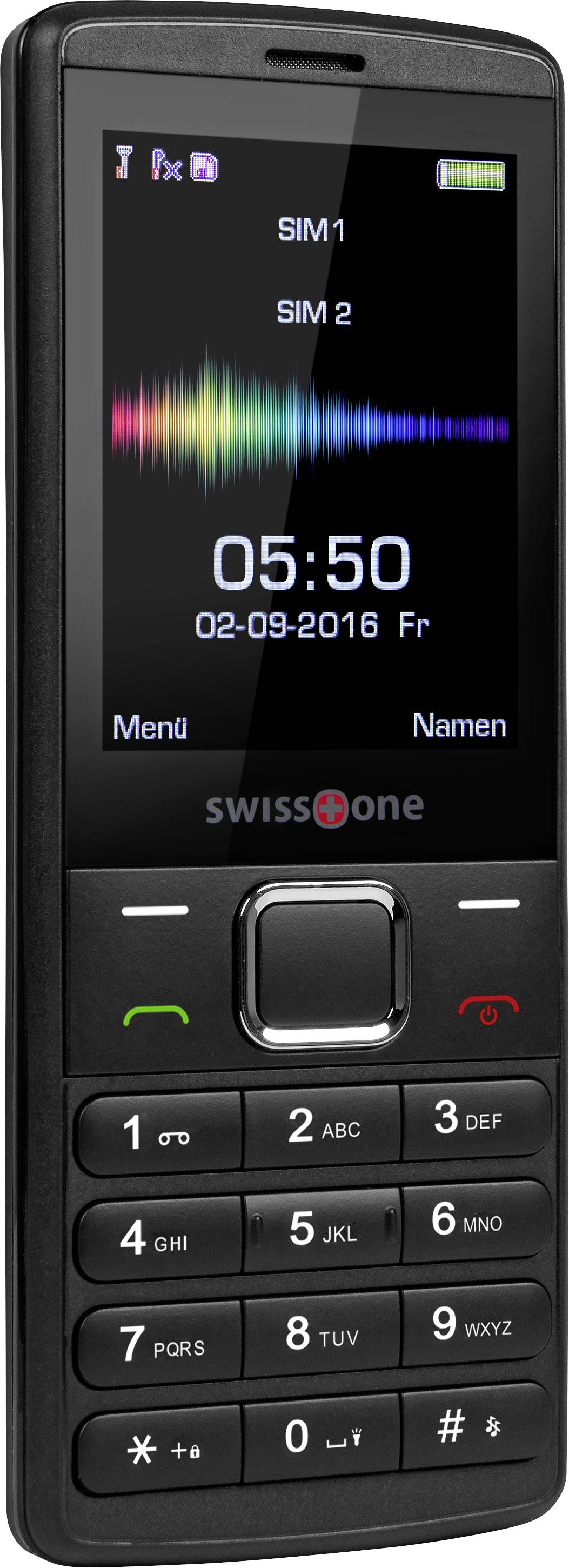 swisstone SC 550 Dual SIM mobile phone Black-1