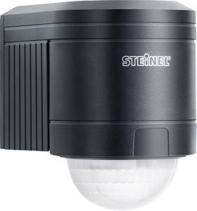 Steinel 602710 Surface-mount PIR motion detector 240 ° Relay  Black IP54