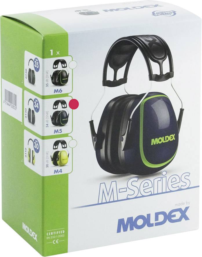 Moldex M5 612001 Protective ear caps 34 dB EN 352-1 1 pc(s)-1