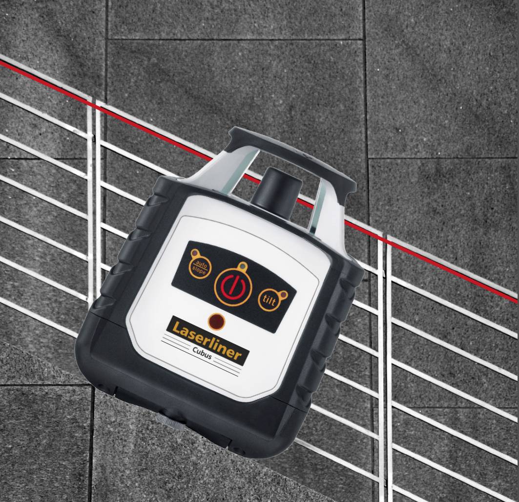 Laserliner Cubus 110 360-degree laser Incl. laser receiver, Self-levelling Range (max.): 100 m Calibrated to: Manufactur-2