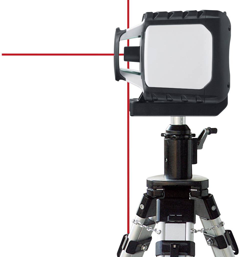 Laserliner Cubus 110 360-degree laser Incl. laser receiver, Self-levelling Range (max.): 100 m Calibrated to: Manufactur-4
