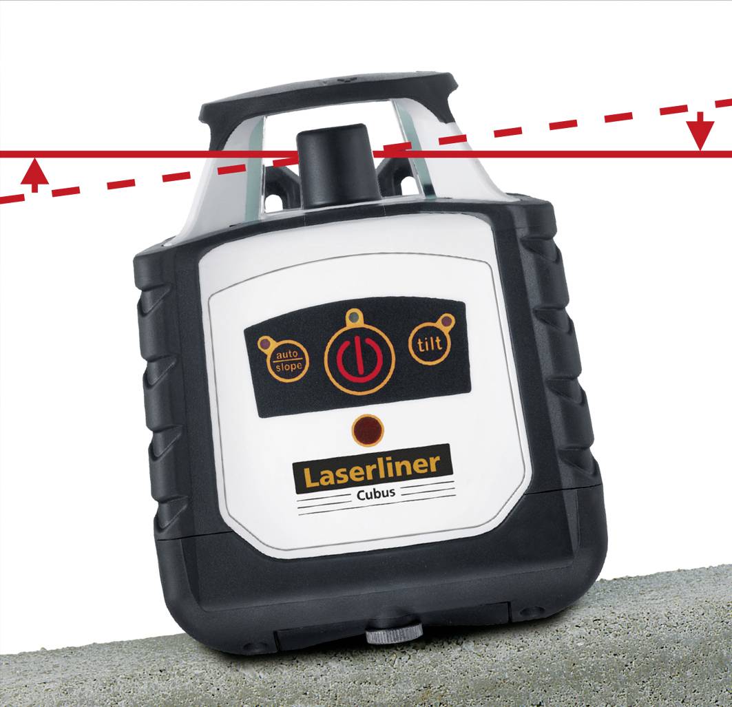 Laserliner Cubus 110 360-degree laser Incl. laser receiver, Self-levelling Range (max.): 100 m Calibrated to: Manufactur-11