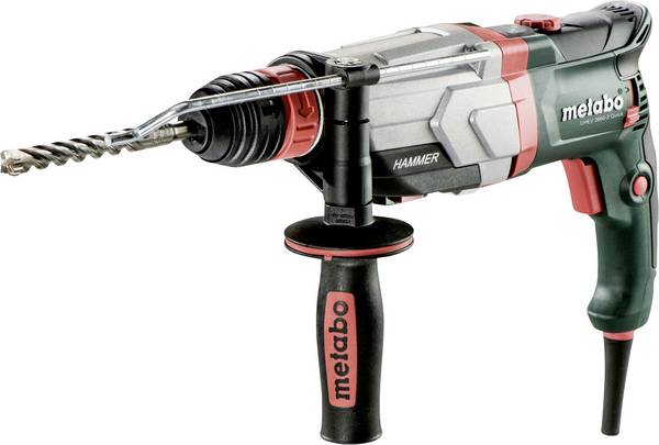 Metabo UHEV 2860-2 Quick SDS-Plus-Hammer drill, Hammer drill chisel, Hammer drill combo 1100 W incl. case