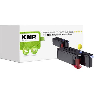 KMP Toner cartridge replaced Dell 593-11143 Compatible Yellow 1400 Sides D-T81Y